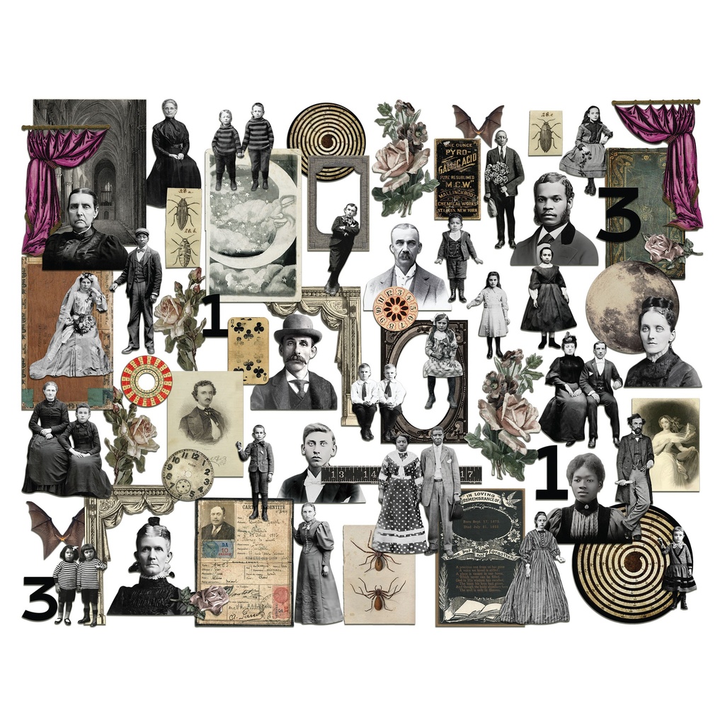 Tim Holtz Idea-ology Halloween
Layers + Paper Dolls