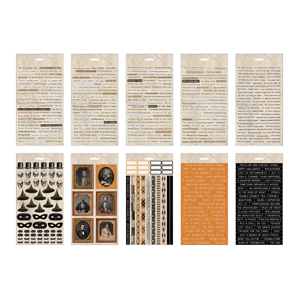 Tim Holtz Idea-ology Halloween
Sticker Book
