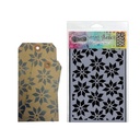 Dylusions Star Flurry Stencil