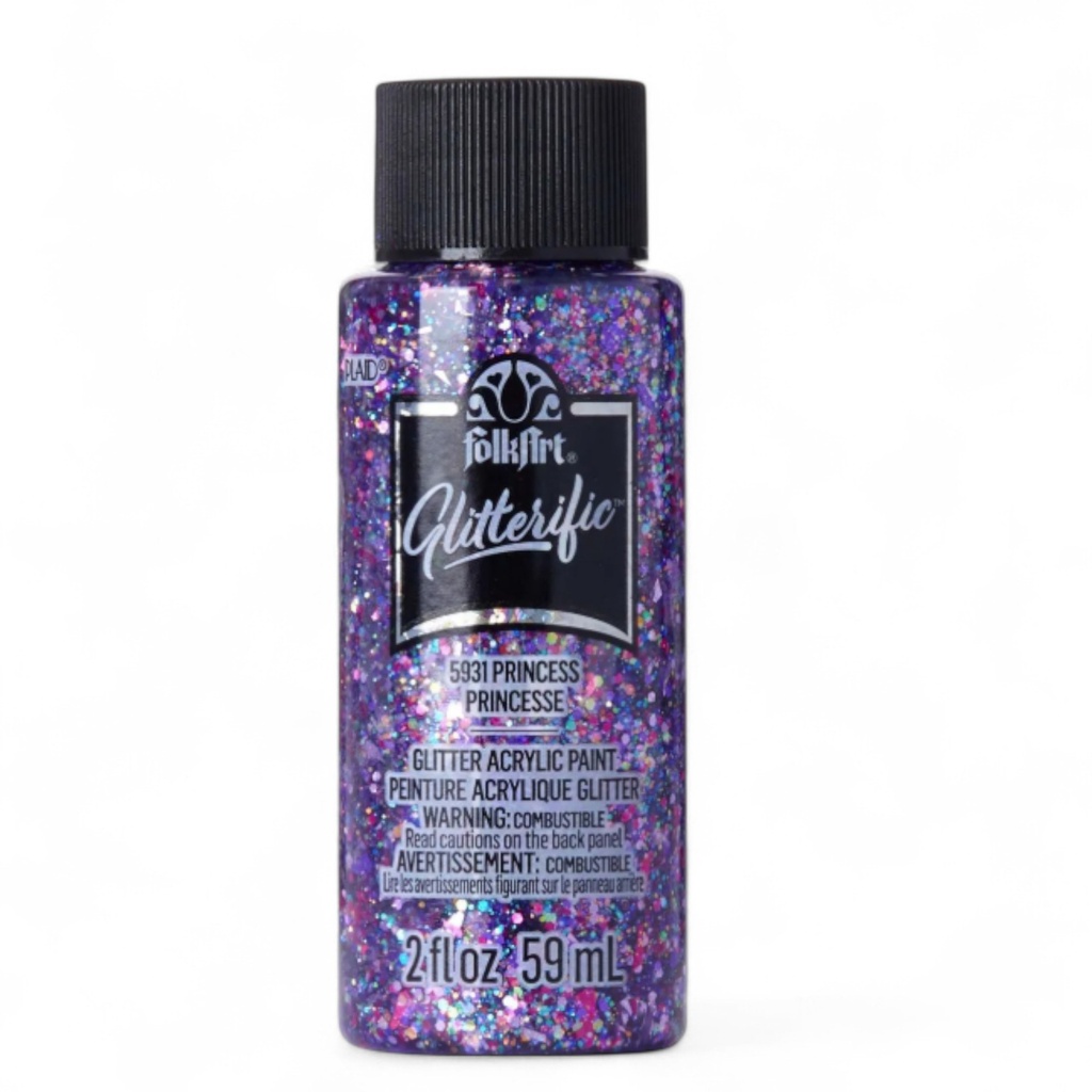 Princess FolkArt Glitterific 2oz