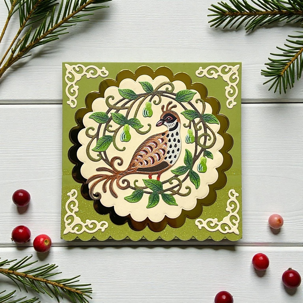 Sweet Dixie On the first day of Christmas die set