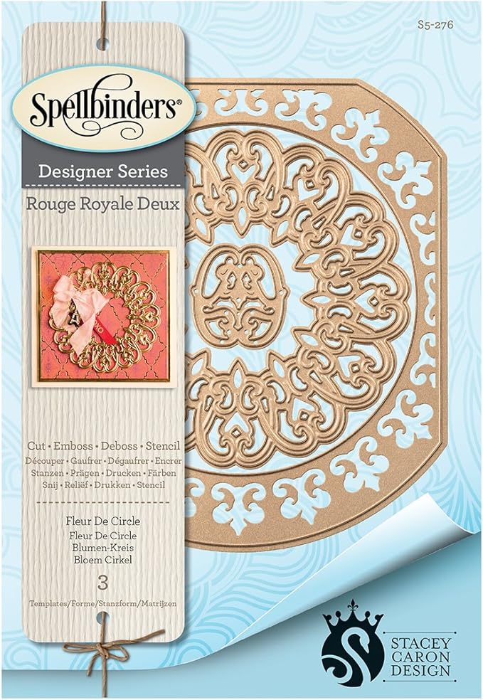 Spellbinders Designer Series - Fleur de Circle