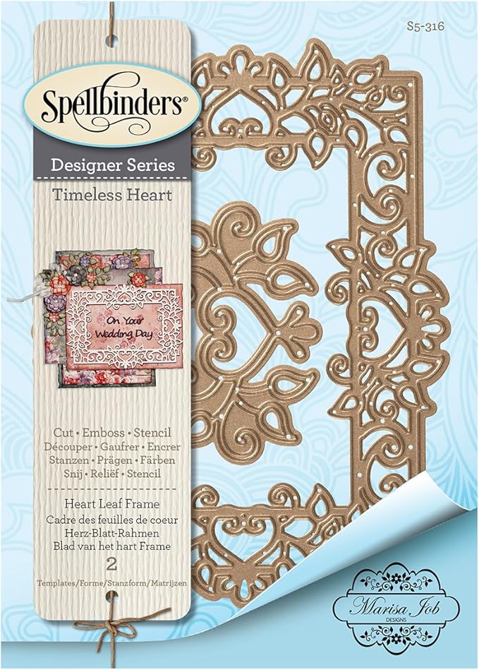 Spellbinders Designer Series - Heart Leaf Frame