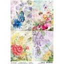 Ciao Bella Paper Floral Rice Paper Selection (5 Designs)