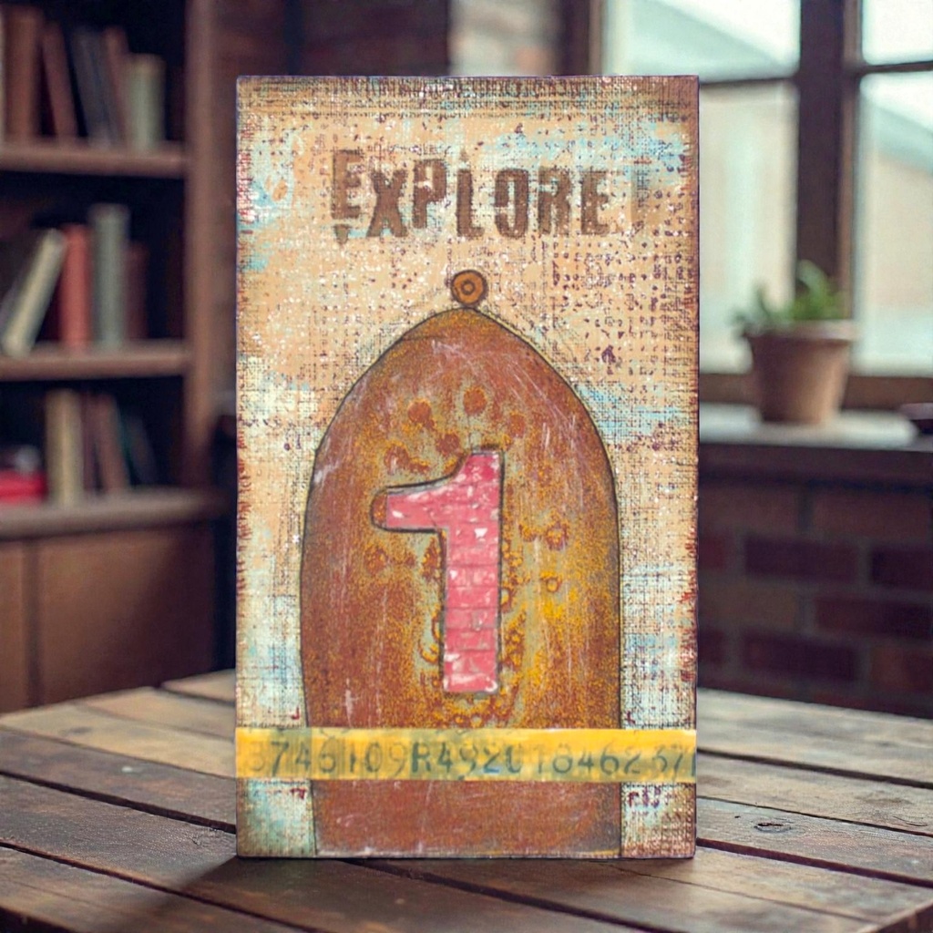 Spellbinders Seth Apter - Spatter Rubber Stamp