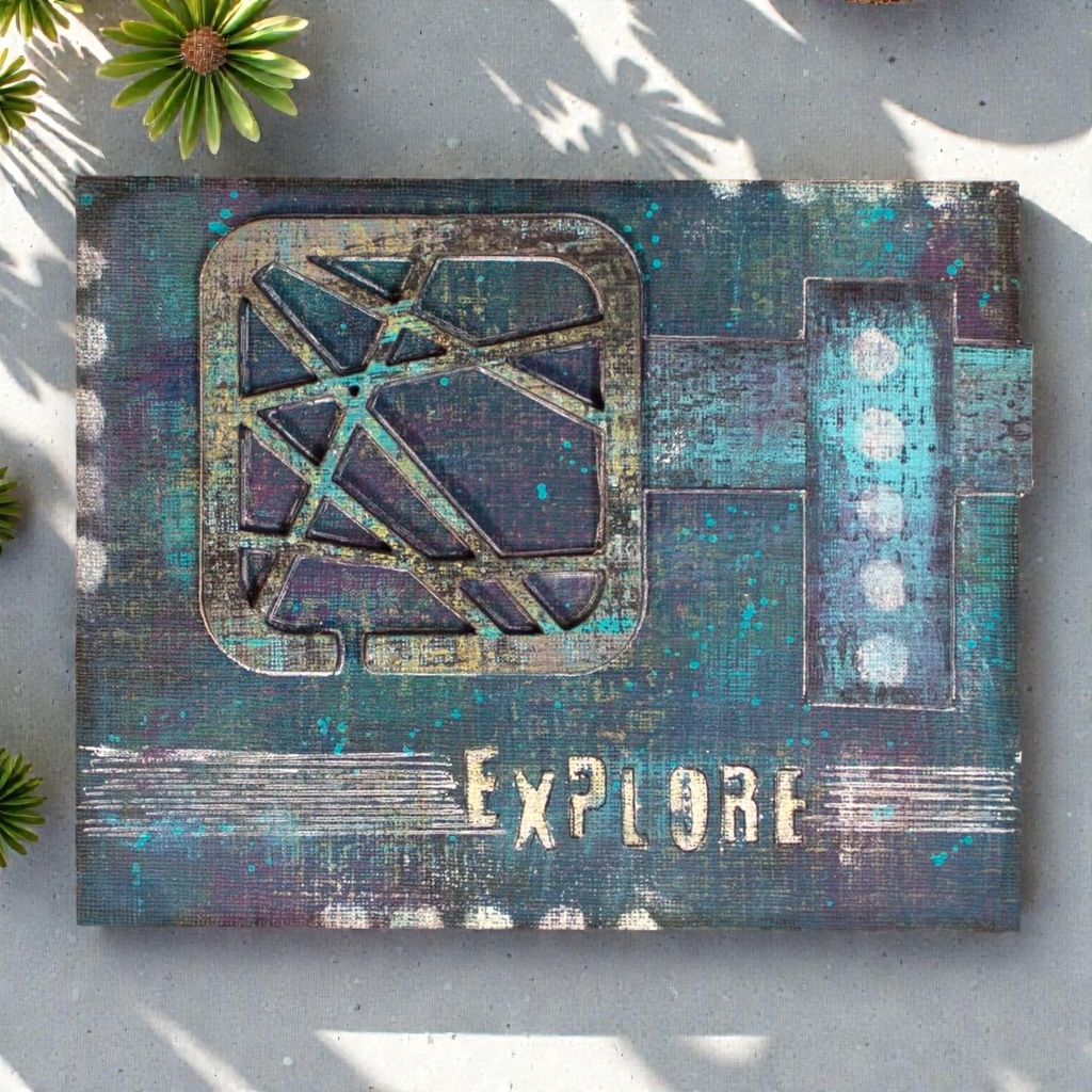 Spellbinders Seth Apter - Road Map Die