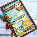 Tim Holtz Mixed-Media Stamps & Stencil Set #20 - Papillon