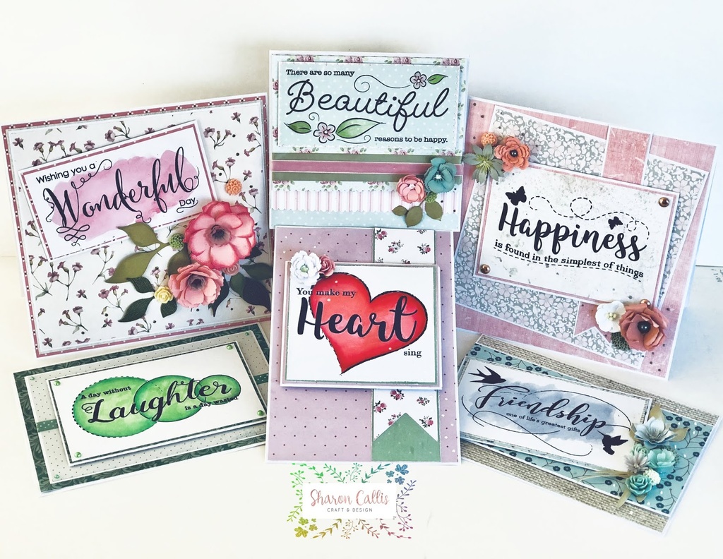 Sharon Callis Laughter Stamp Set