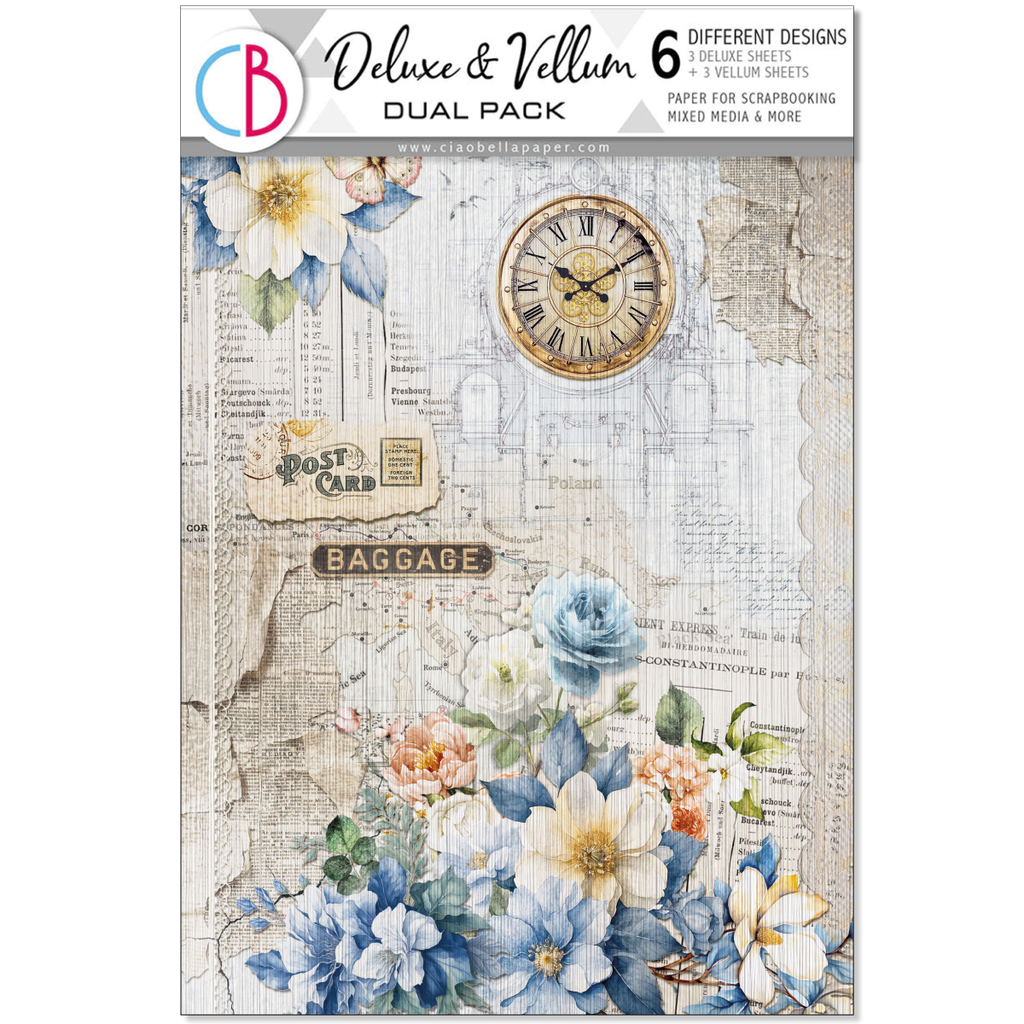 Ciao Bella Paper Eastern Journey Deluxe & Vellum Collection