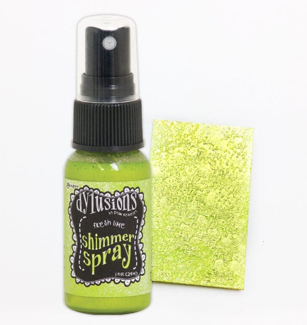 Dylusions Shimmer Spray - Fresh Lime