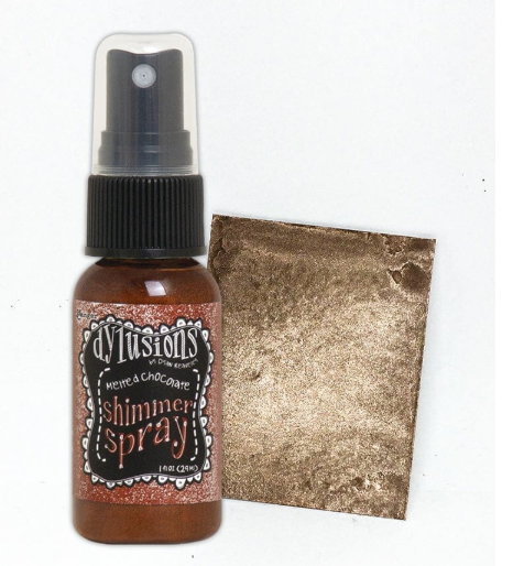 Dylusions Shimmer Spray - Melted Chocolate