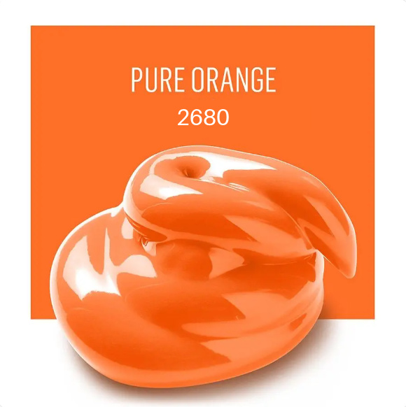 FolkArt Acrylic Paint - Pure Orange (8oz)