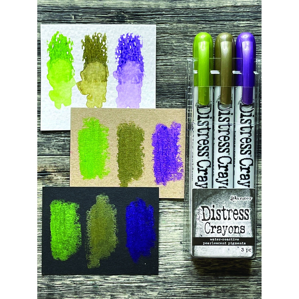 Tim Holtz Distress Crayon Pearl Set #2 - Limited Edition