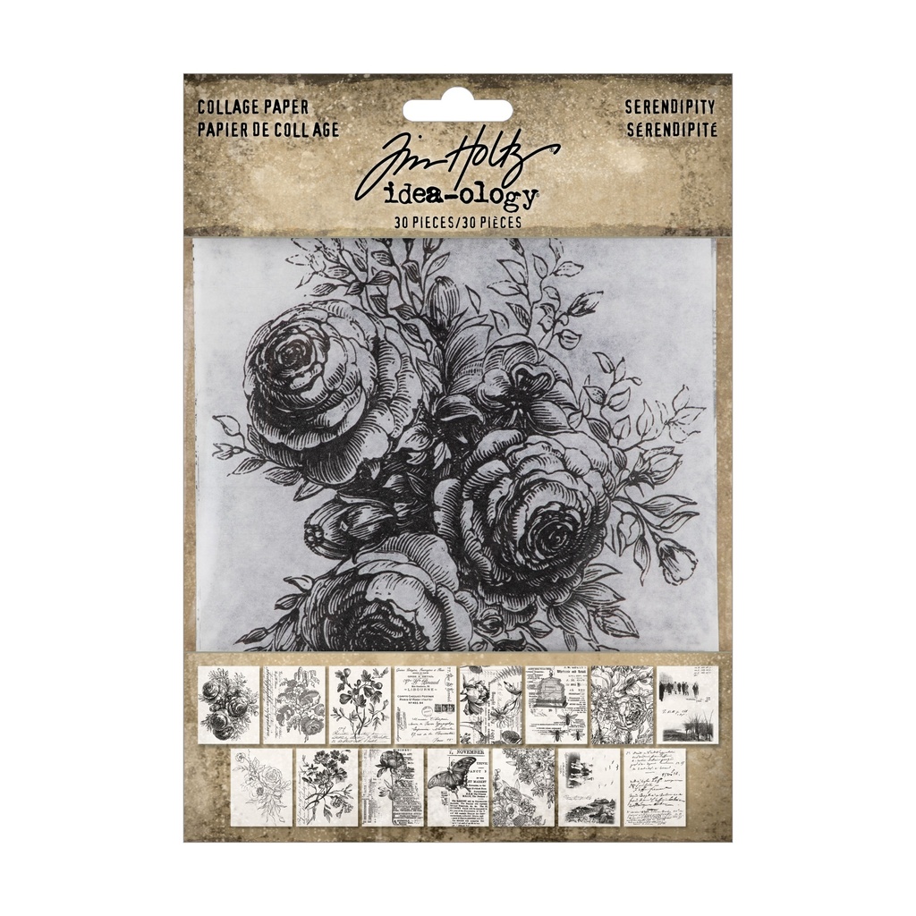 Tim Holtz Idea-ology - Collage Paper Serendipity 