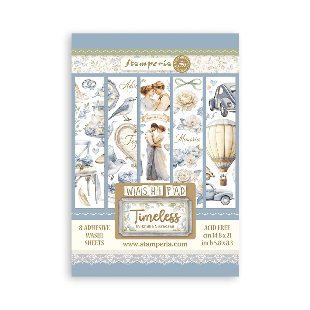 Stamperia - Timeless - Washi Pad