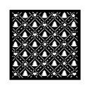 Stamperia - Candy Christmas - Tree Pattern Stencil (18x18cm)  