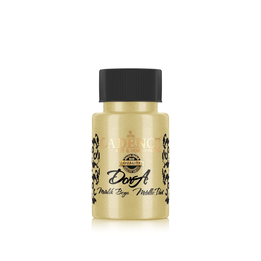 Cadence Dora Metallic Paint - Banana Yellow (50 ml)