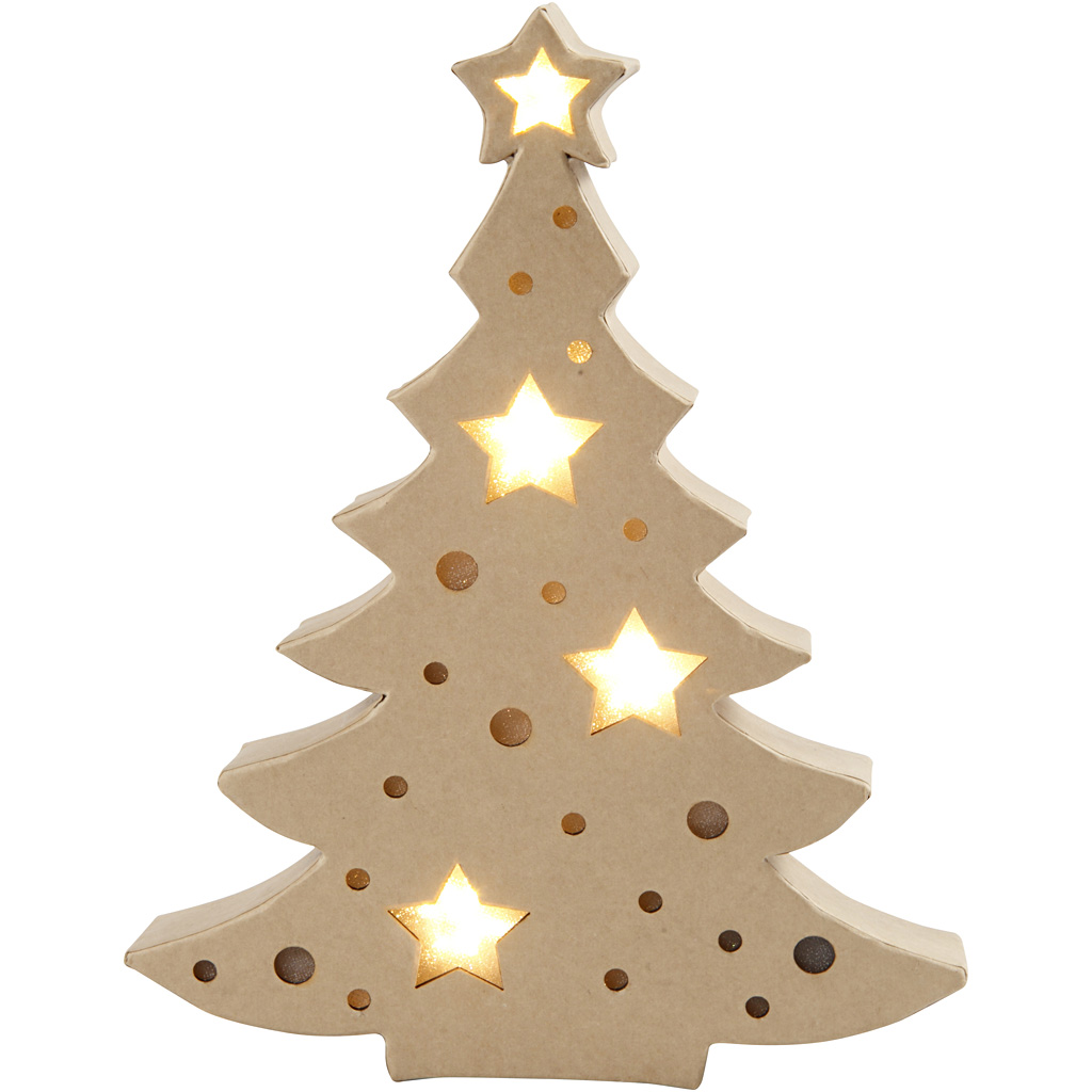 Christmas Tree with light inside - Single