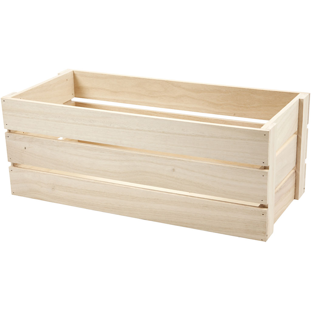 Wooden Apple Box - single