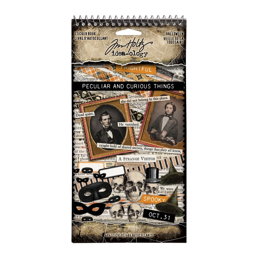 Tim Holtz Idea-ology Halloween
Sticker Book