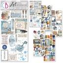 Ciao Bella Paper - An Artist Journey - Art Stickers (5 sheets)