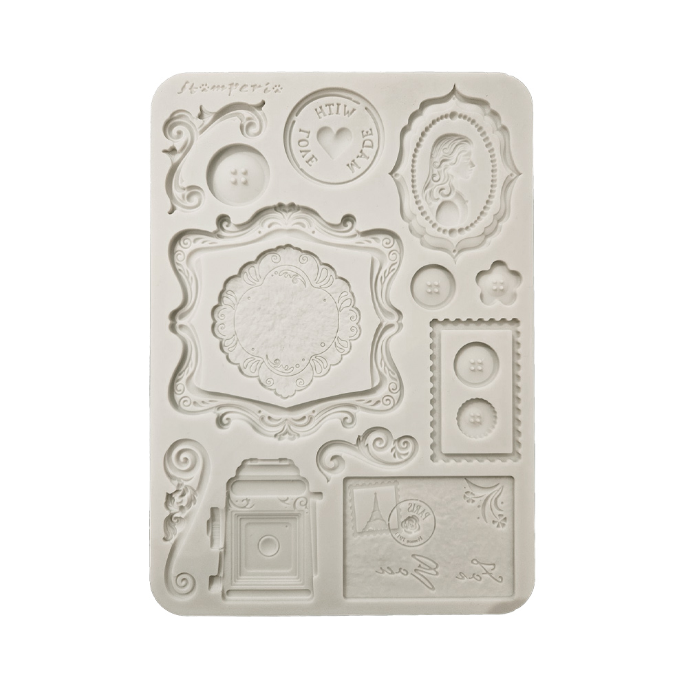 Stamperia - Quiet Days - Plates A5 Silicon Mould 