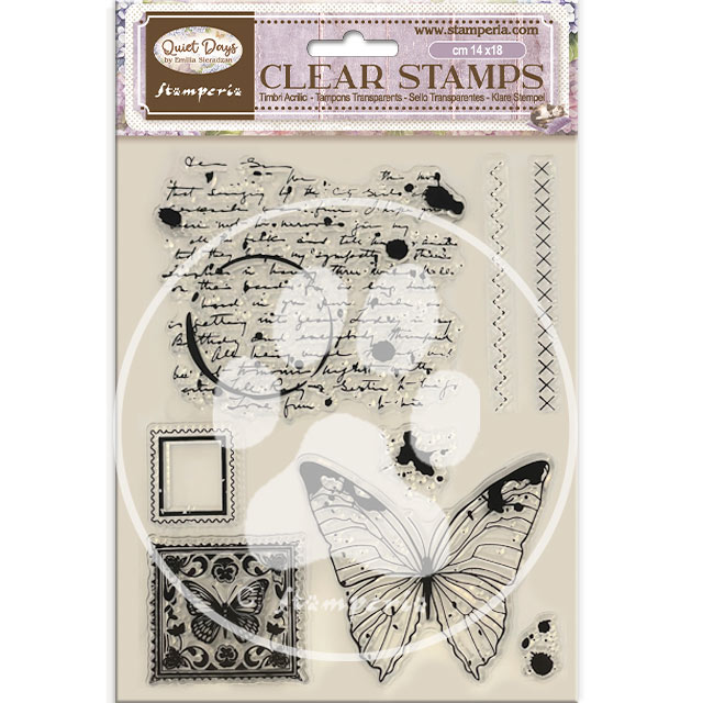 Stamperia - Quiet Days - Butterfly Stamp Set 