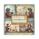 Stamperia - A New Beginning - 8"x8" Single Faced Scrapbooking Pad