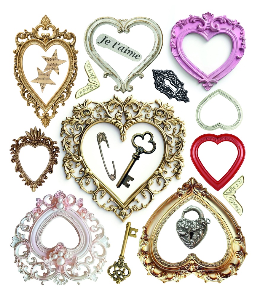  Ciao Bella Paper -Whisper frames - Sticker Set 