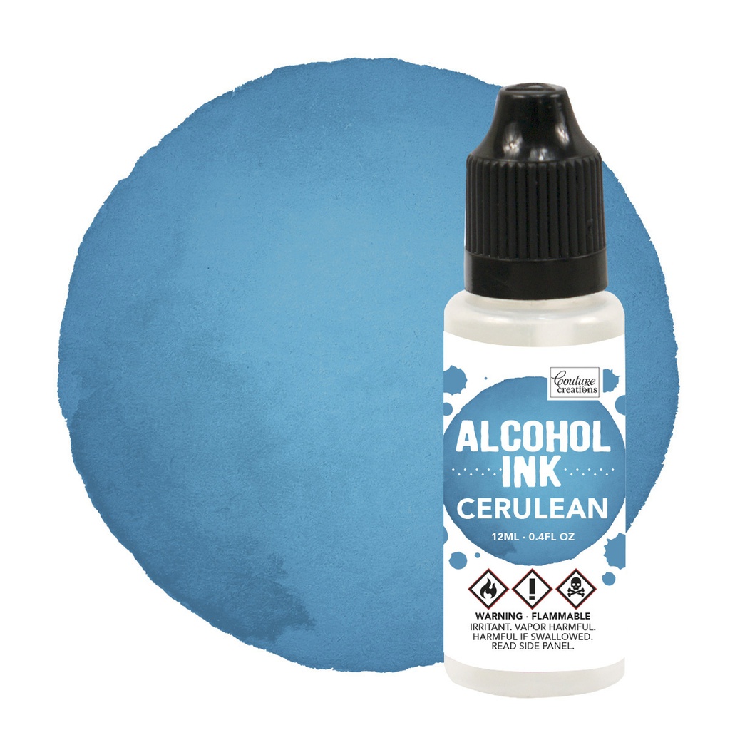 Couture Creations Alcohol Ink - Cerulean (12ml)