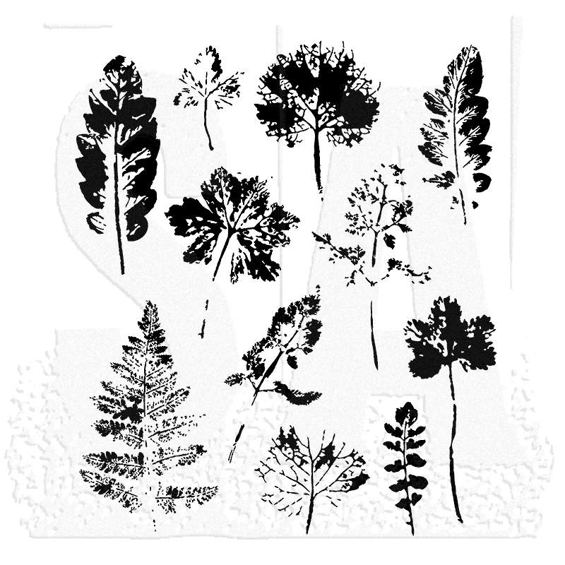 Tim Holtz - Stampers Anonymous - Leaf Prints