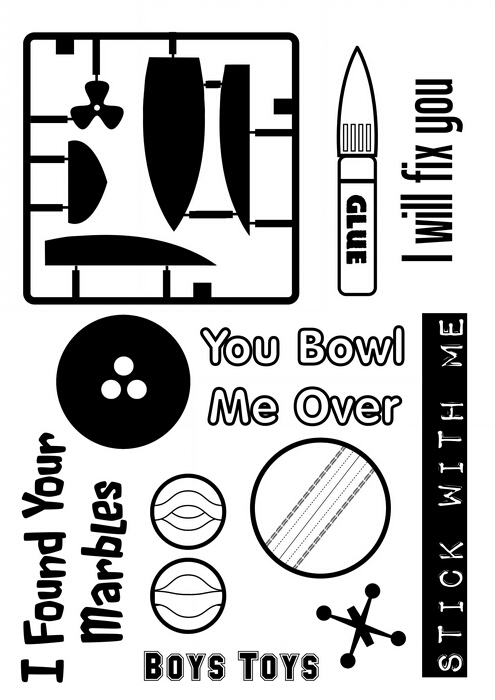 Bert & Gerts Fix You A5 stamp set