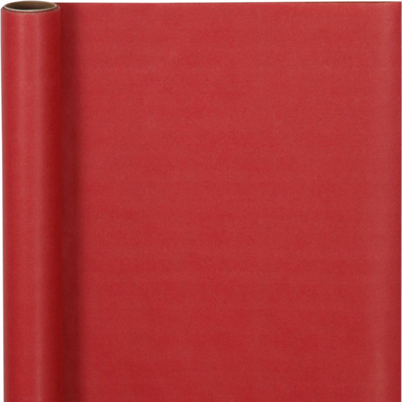 Creativ - Red Wrapping Paper - 50cm x 5M