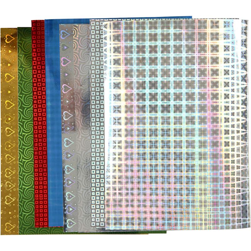 Creativ - Holographic Paper A4 (8 sheets)