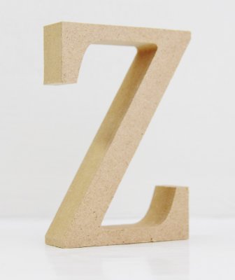 Creativ - Wooden Letter Z - 8cm