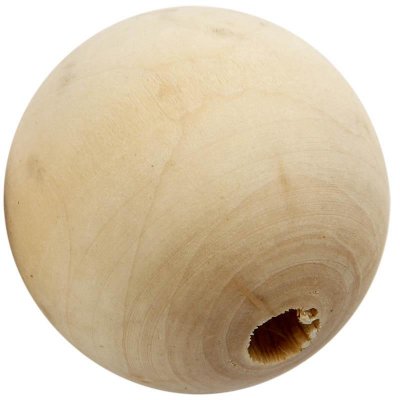 Creativ - Wood Bead - 4cm (30pcs)