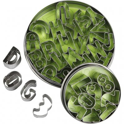 Creativ - Clay Letter Cutters - 35 assorted shapes