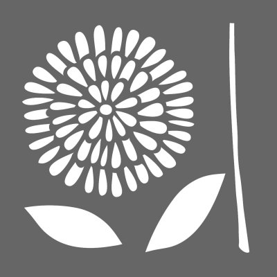DecoArt Garden Bloom 8"x8" Stencil (2 pack)
