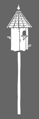 DecoArt Birdhouse 6"x18" Stencil (Pack of 2)