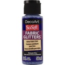 DecoArt SoSoft Glitter Fabric Paint 2oz - Midnight Blue 