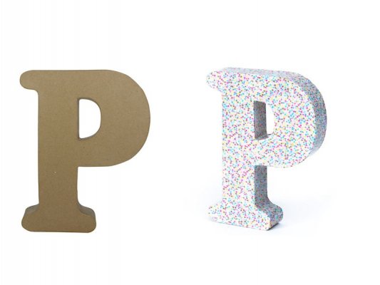 Fantasy Letter P(MIXED FONT)