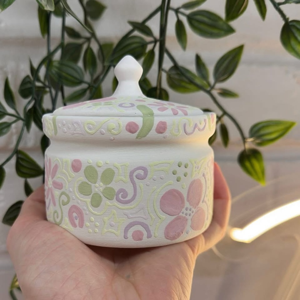 Small pot/jar with lid (carton of 8)