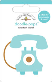 Doodle-Pops Call Me Sticker