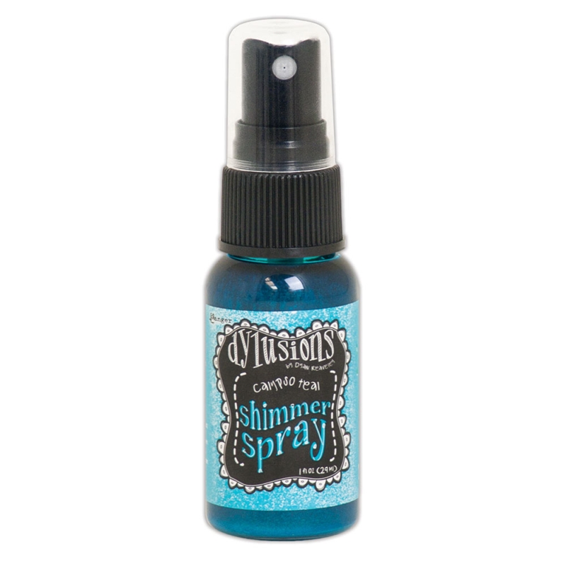 Dylusions Shimmer Spray - Calypso Teal