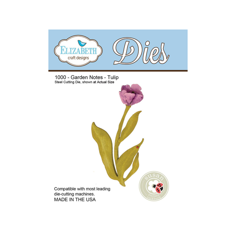 Elizabeth Craft Designs - Garden Notes Tulip Die Set