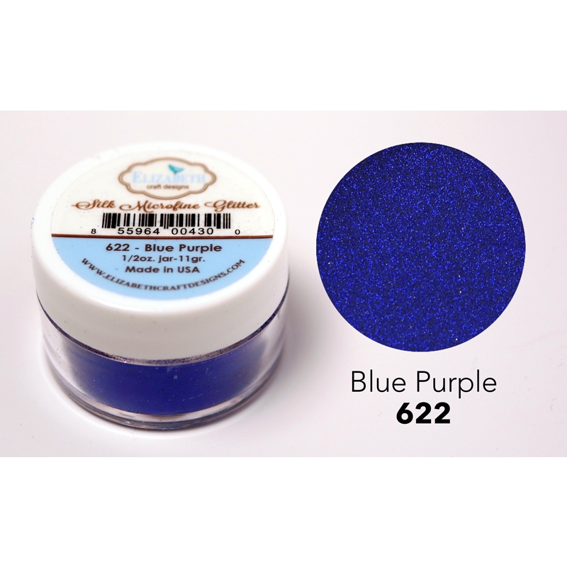 Elizabeth Craft Designs - Blue Purple Silk Microfine Glitter