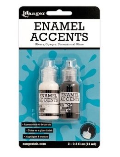 Ranger - Enamel Accents - Black & White