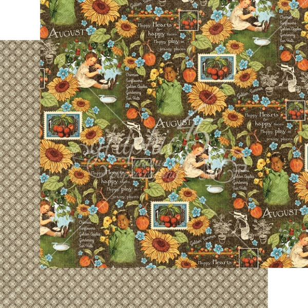 Graphic 45 - August Montage (10sheets)