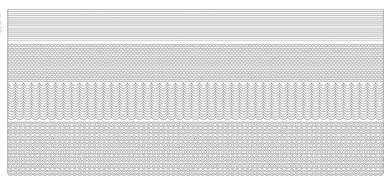 Thin Lines Peel Offs (Silver x10)