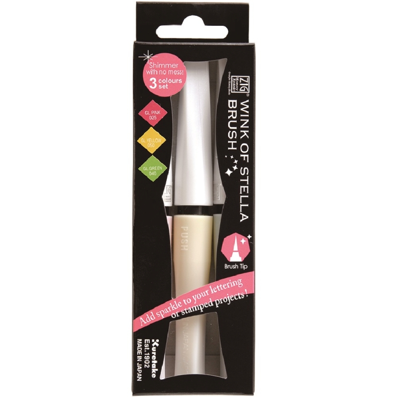 Wink of Stella Pretty Garden 3 (x3 Pen Set)